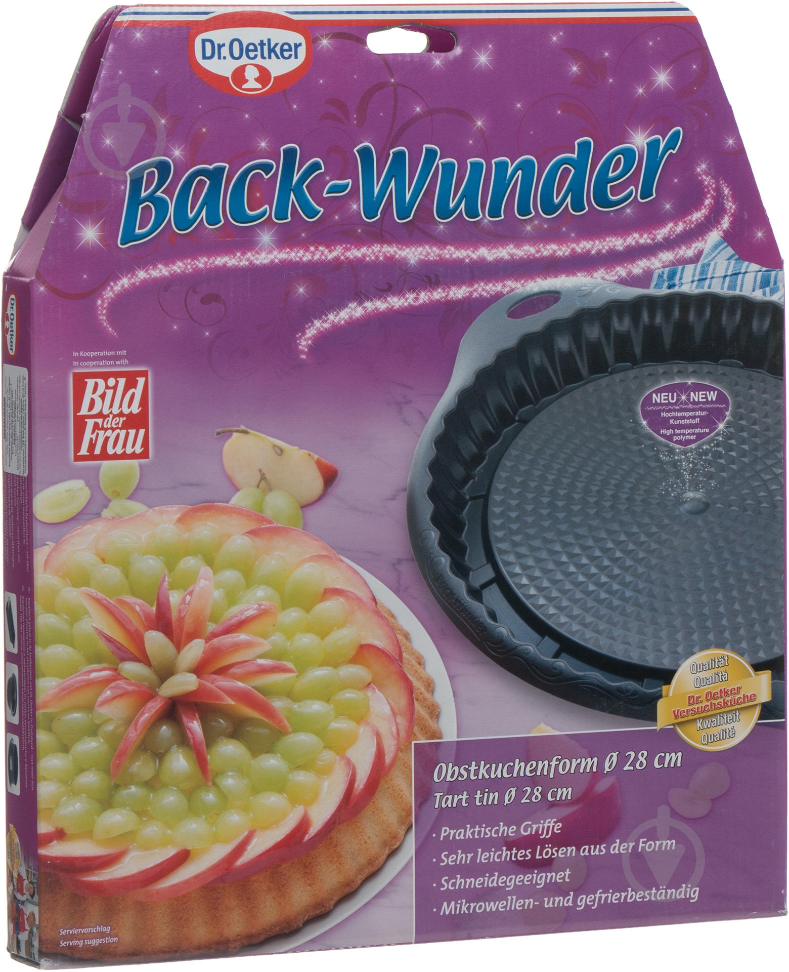Форма для выпекания Dr. Oetker Back-Wunder 30 см 1001 - фото 3 Форма для выпекания Dr. Oetker Back-Wunder 30 см 1001 - фото 3