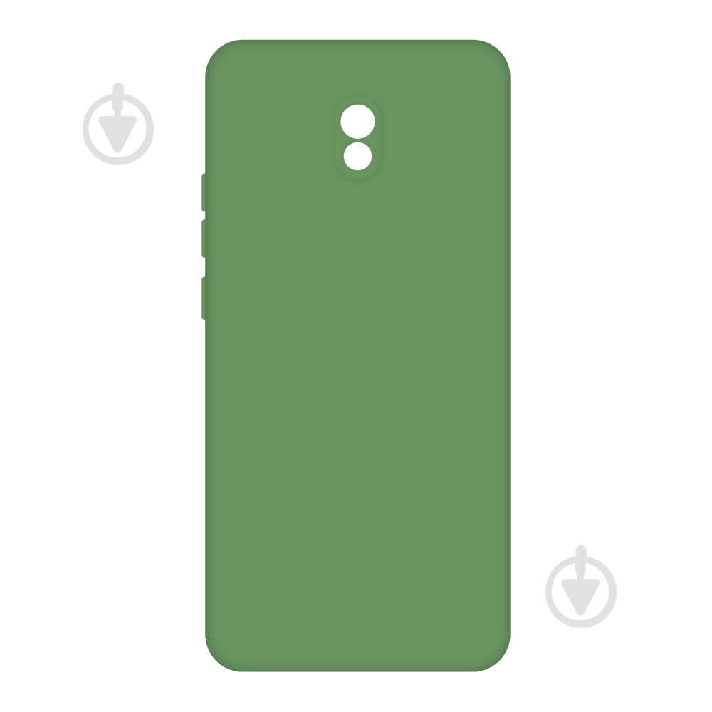 Чехол Intaleo SoftShell зеленый для Xiaomi Redmi 8A - фото 1