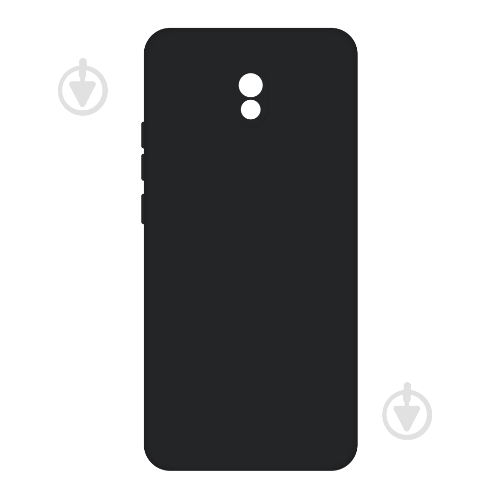 Чехол Intaleo SoftShell черный для Xiaomi Redmi 8A - фото 1