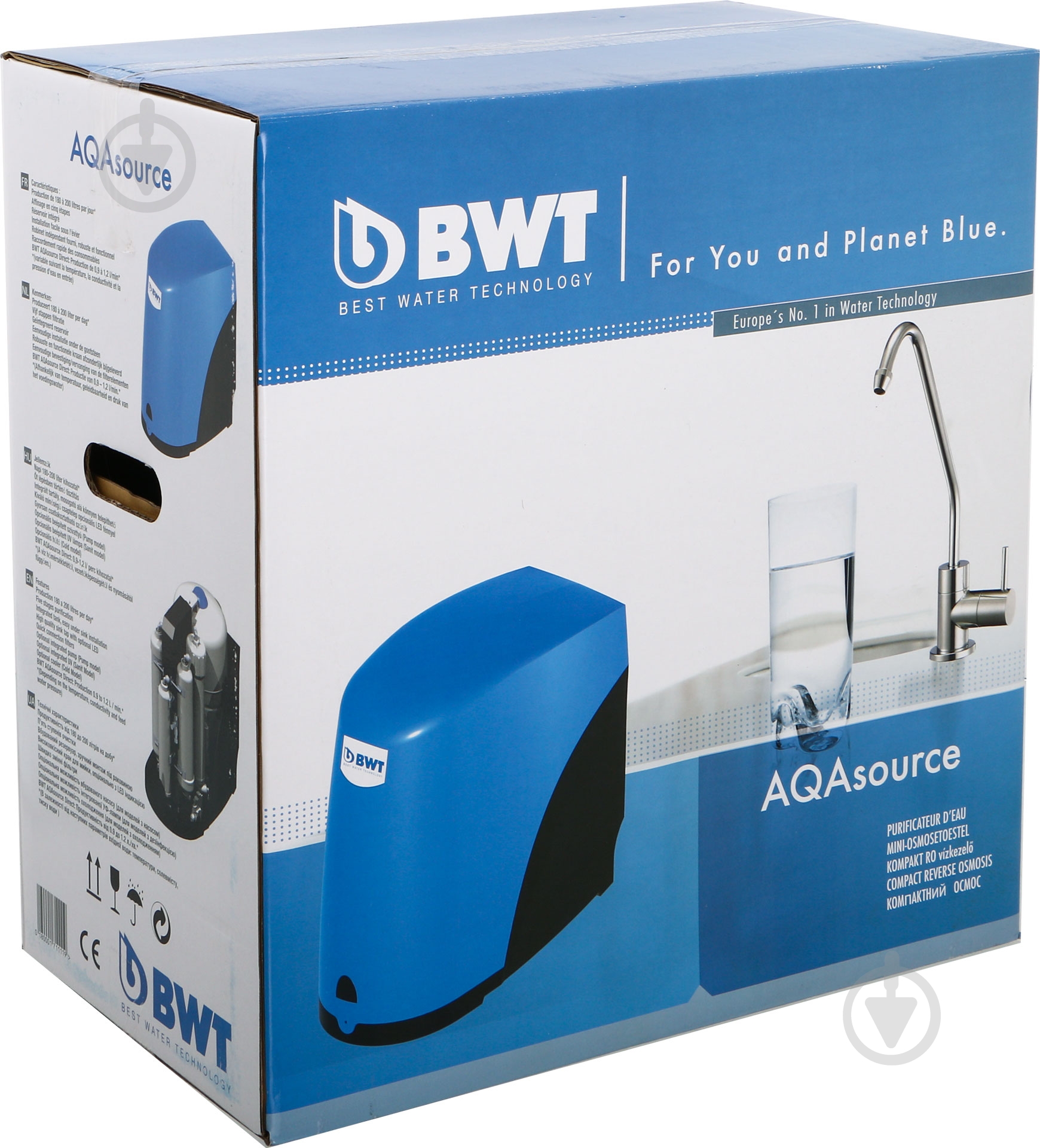 Фильтр BWT компактный обратного осмоса AQA SOURCE - фото 8
