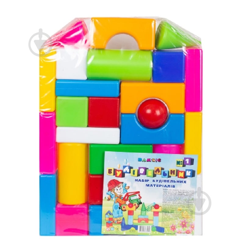 Конструктор Bamsic Строитель №1 095/1 - фото 2