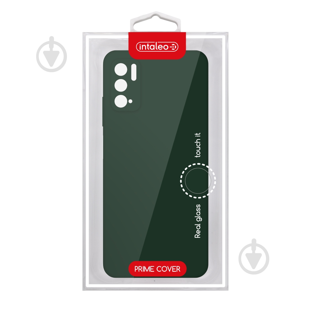 Чехол Intaleo SoftShell темно-зеленый для Xiaomi Redmi Note 10 5G - фото 2