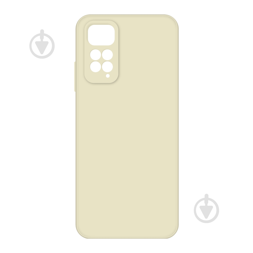 Чехол Intaleo SoftShell белый для Xiaomi Redmi Note 11 - фото 1