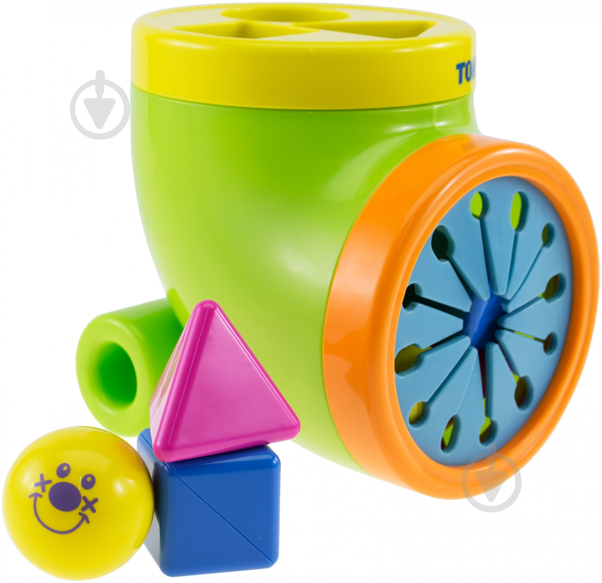 Сортер Tomy Геометрические фигурки 6633 - фото 1 Сортер Tomy Геометрические фигурки 6633 - фото 1