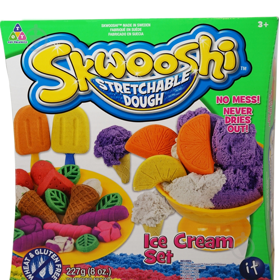 Набір для ліплення Irwin Toy Skwooshi Хрусткі вафлі 30023 - фото 1 Набір для ліплення Irwin Toy Skwooshi Хрусткі вафлі 30023 - фото 1