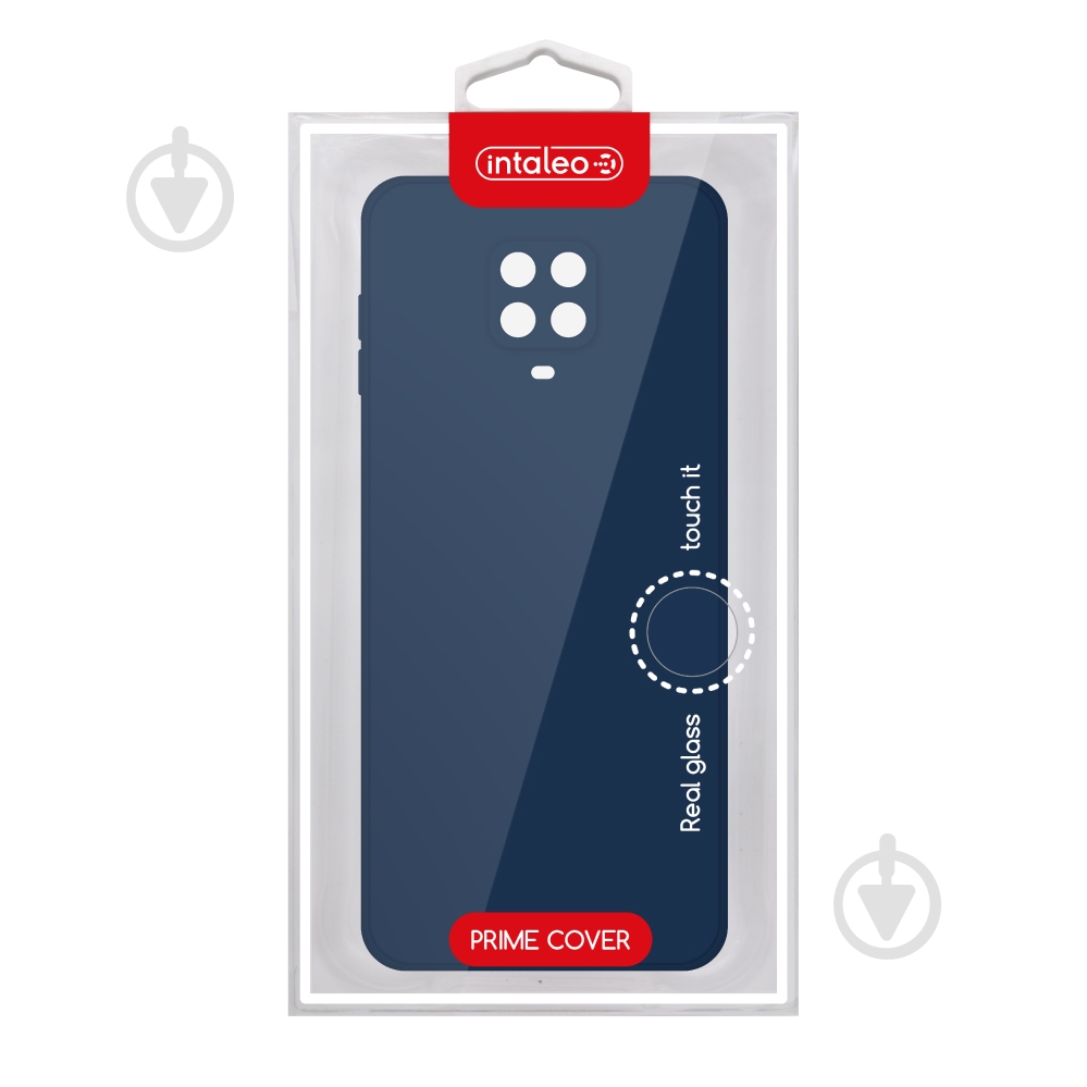 Чехол Intaleo SoftShell голубой для Xiaomi Redmi Note 9S - фото 2
