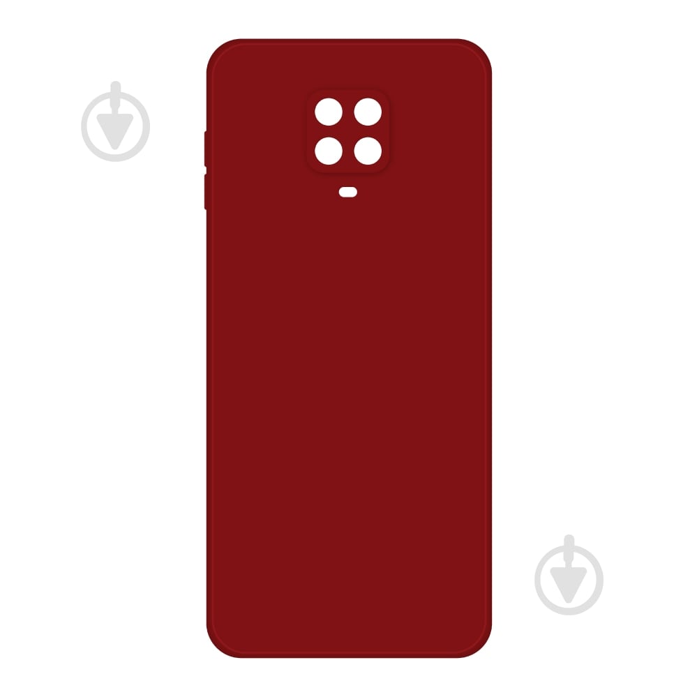 Чохол Intaleo SoftShell червоний для Xiaomi Redmi Note 9S - фото 1
