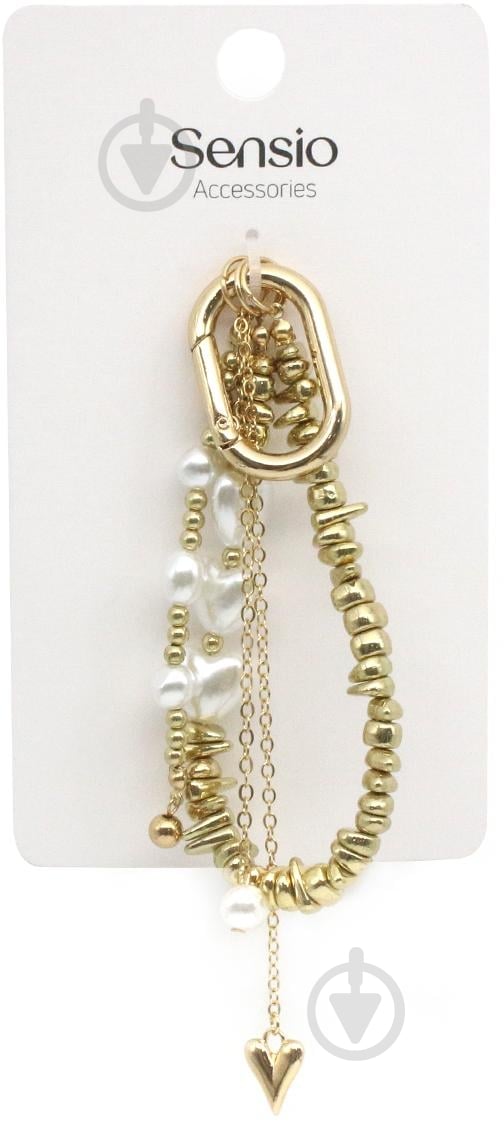 Брелок для ключів Sensio Pearl hearts (AK-54) - фото 2 Брелок для ключів Sensio Pearl hearts (AK-54) - фото 2