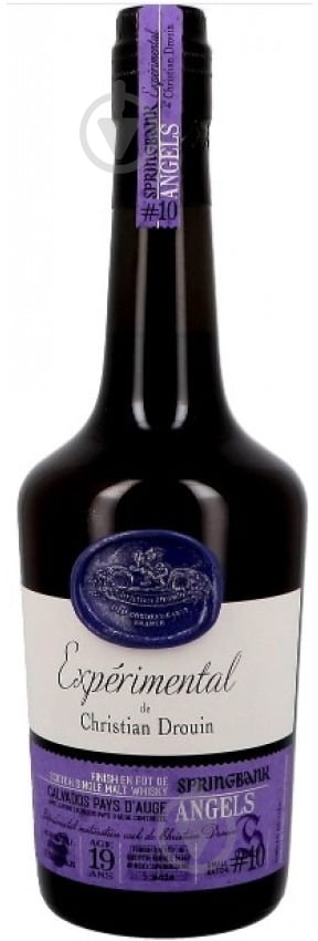 Кальвадос Christian Drouin Sprinank Angels 19 лет 0,7 л - фото 1 Кальвадос Christian Drouin Sprinank Angels 19 лет 0,7 л - фото 1