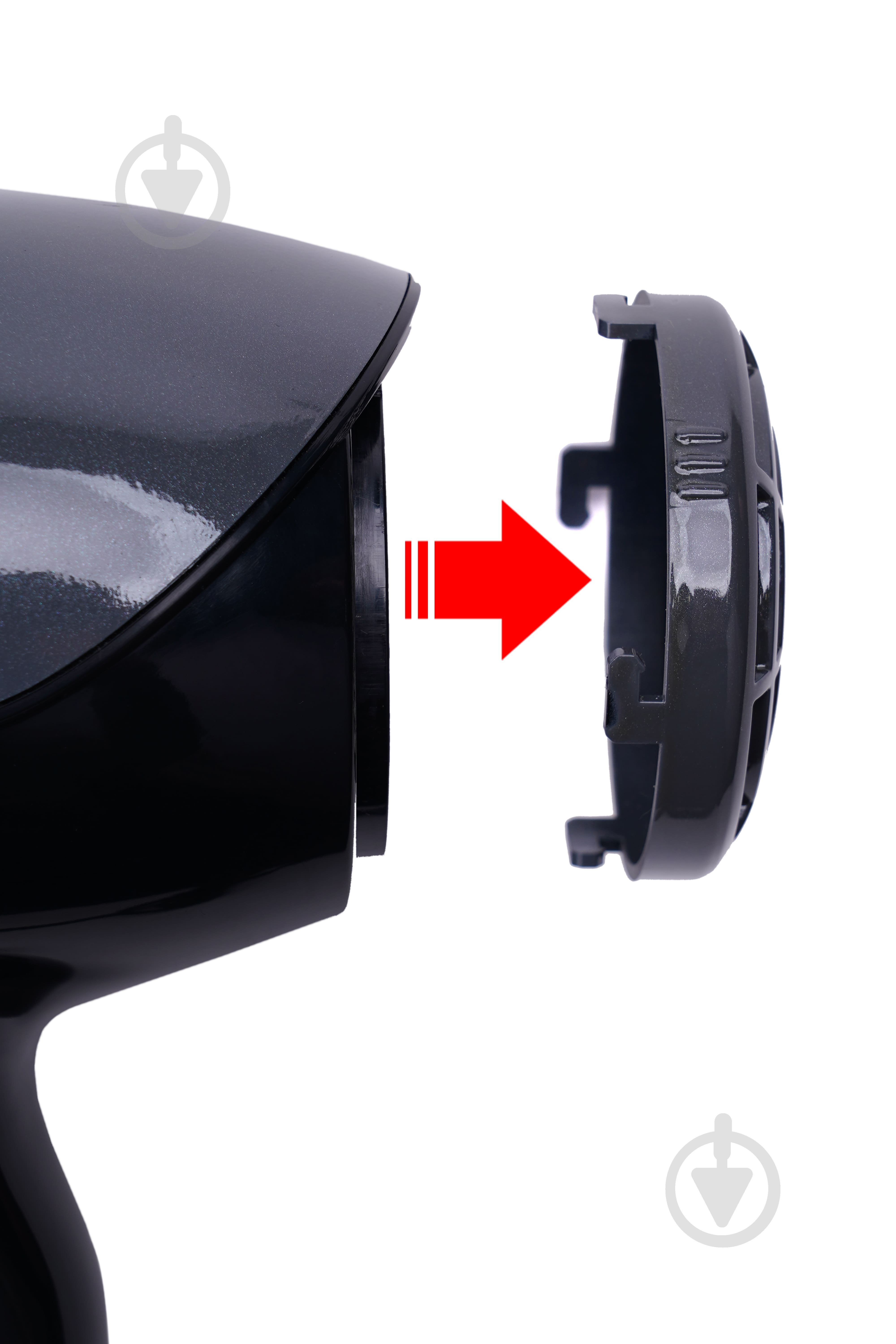 Фен Mirta Black Silk HD-4512 - фото 9