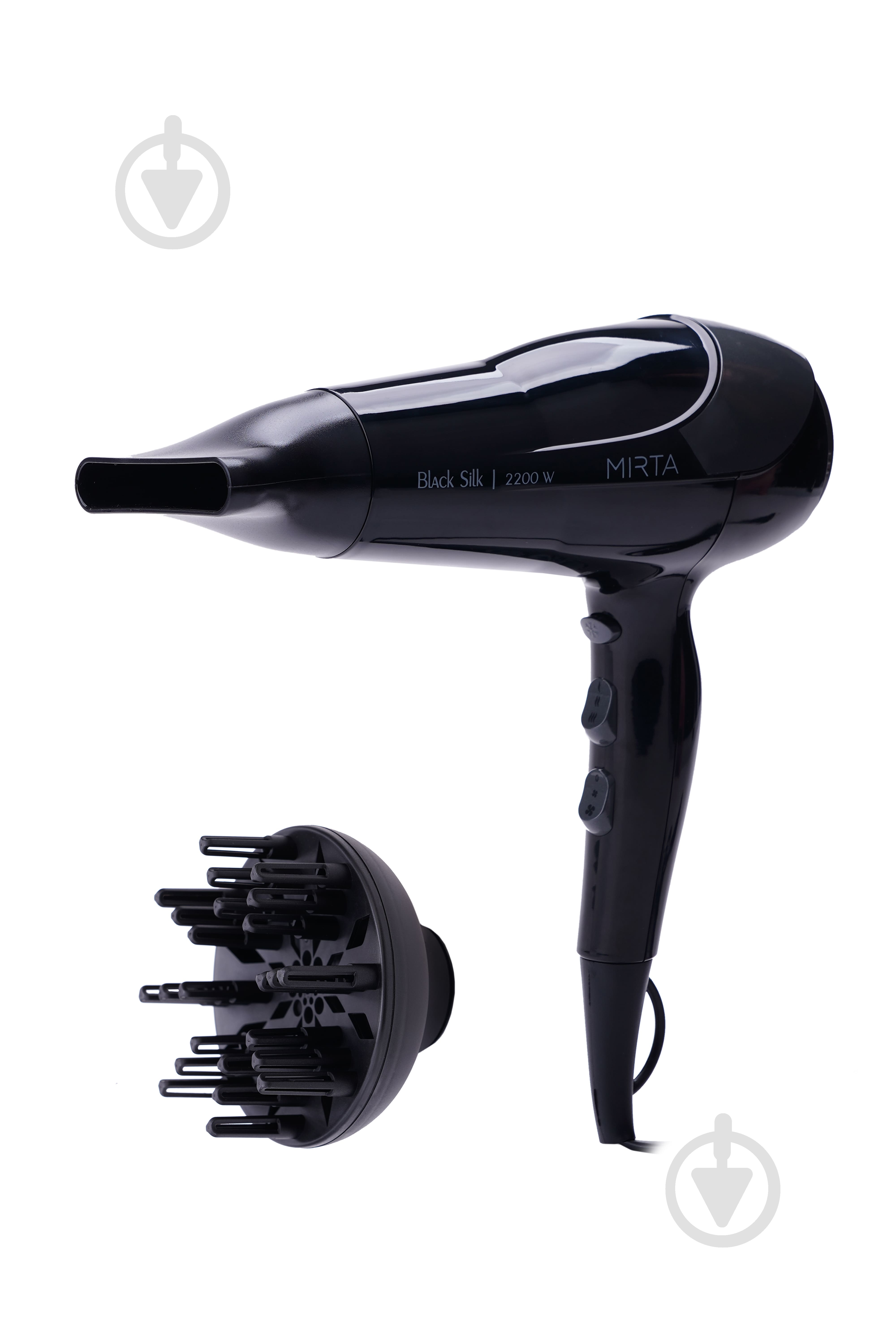 Фен Mirta Black Silk HD-4512 - фото 2