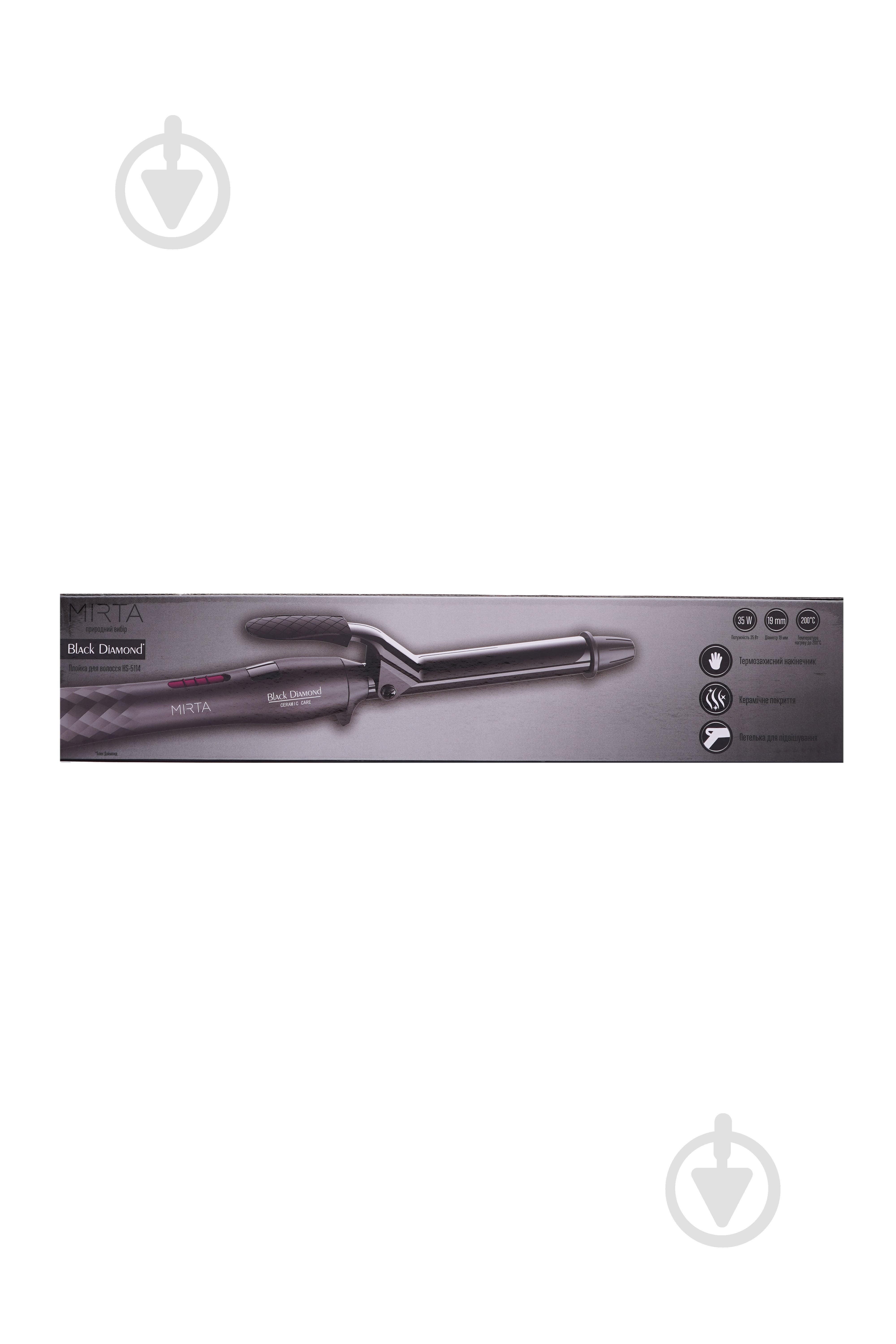 Плойка Mirta Black Diamond HS-5114 - фото 8
