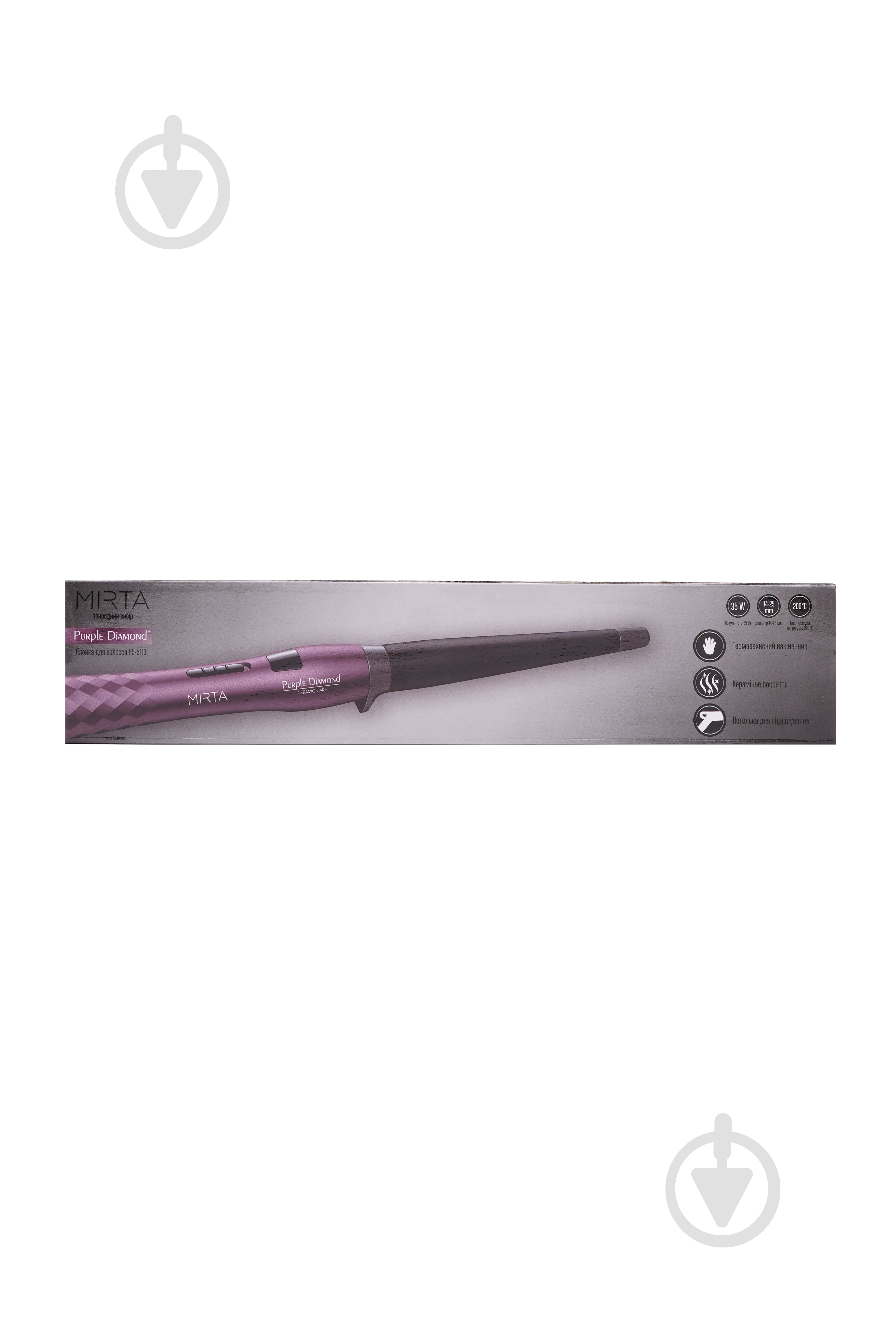 Плойка Mirta Purple Diamond HS-5113 - фото 7