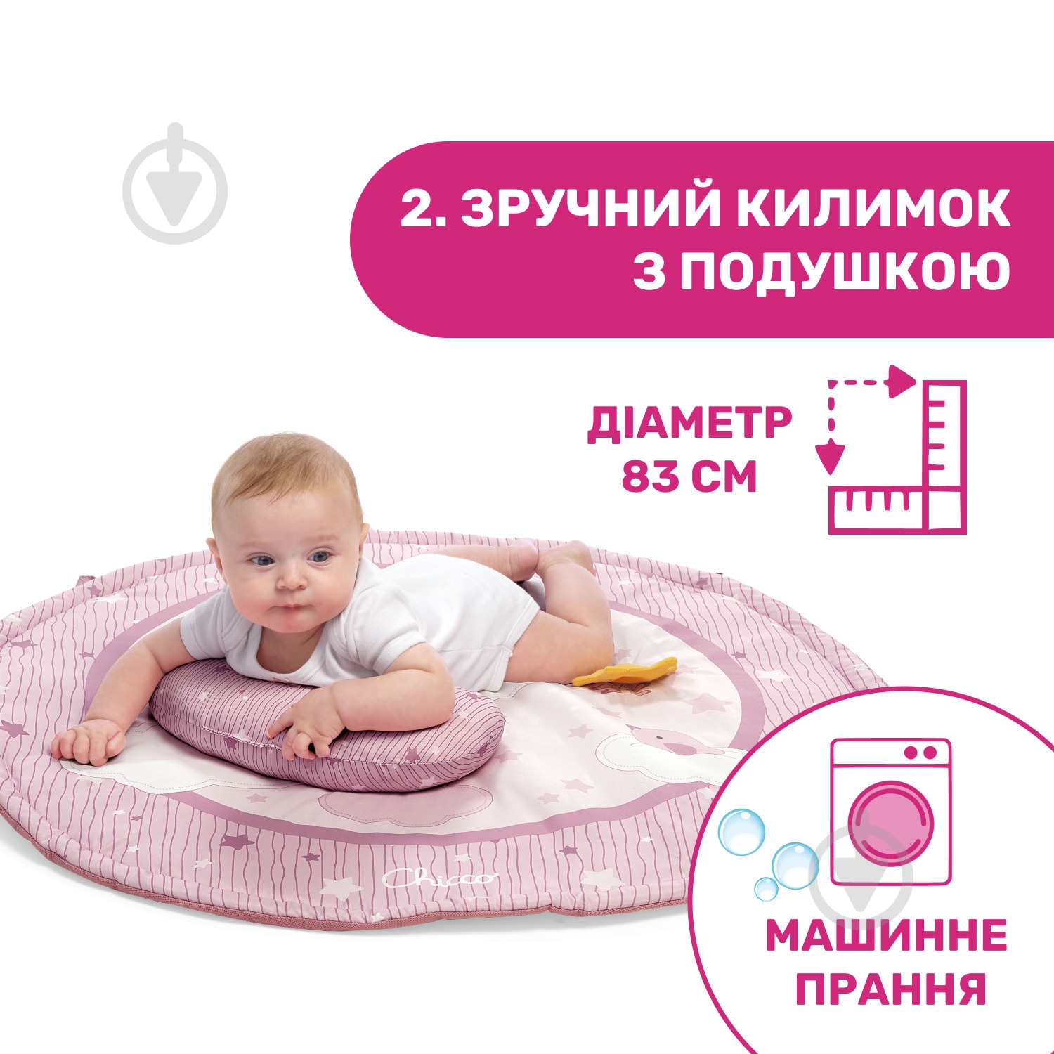Игровой коврик Chicco Enjoy Colours 09866.10 - фото 9