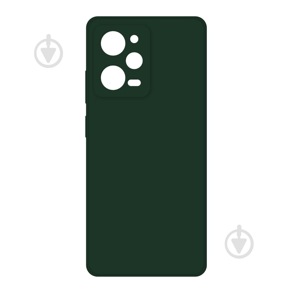 Чохол Intaleo SoftShell темно-зелений для Xiaomi Poco X5 Pro - фото 1