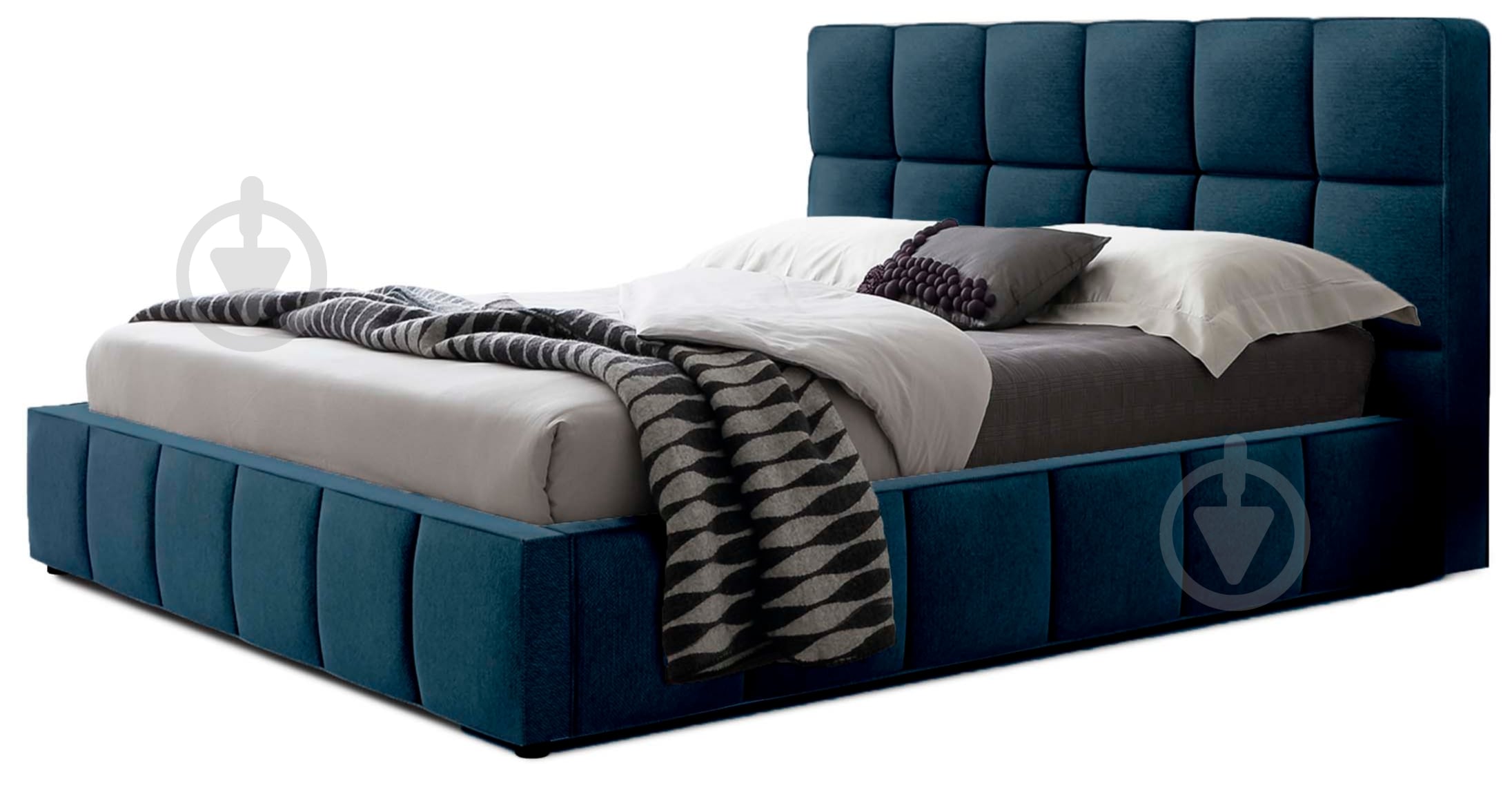 Кровать Green Sofa Техас-1 лагуна 39 160x200 см - фото 1 Кровать Green Sofa Техас-1 лагуна 39 160x200 см - фото 1