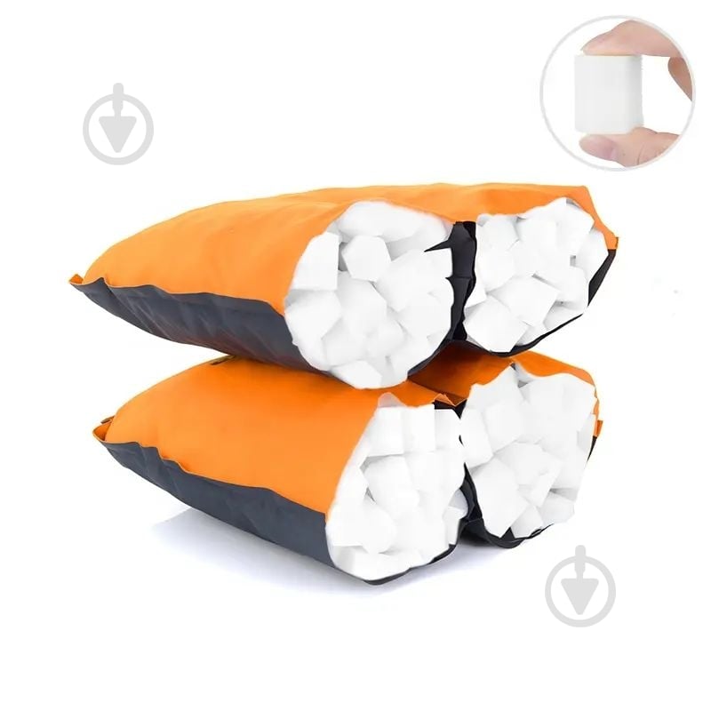 Подушка надувная Naturehike Sponge automatic NH17A001-L голубое - фото 5 Подушка надувная Naturehike Sponge automatic NH17A001-L голубое - фото 5