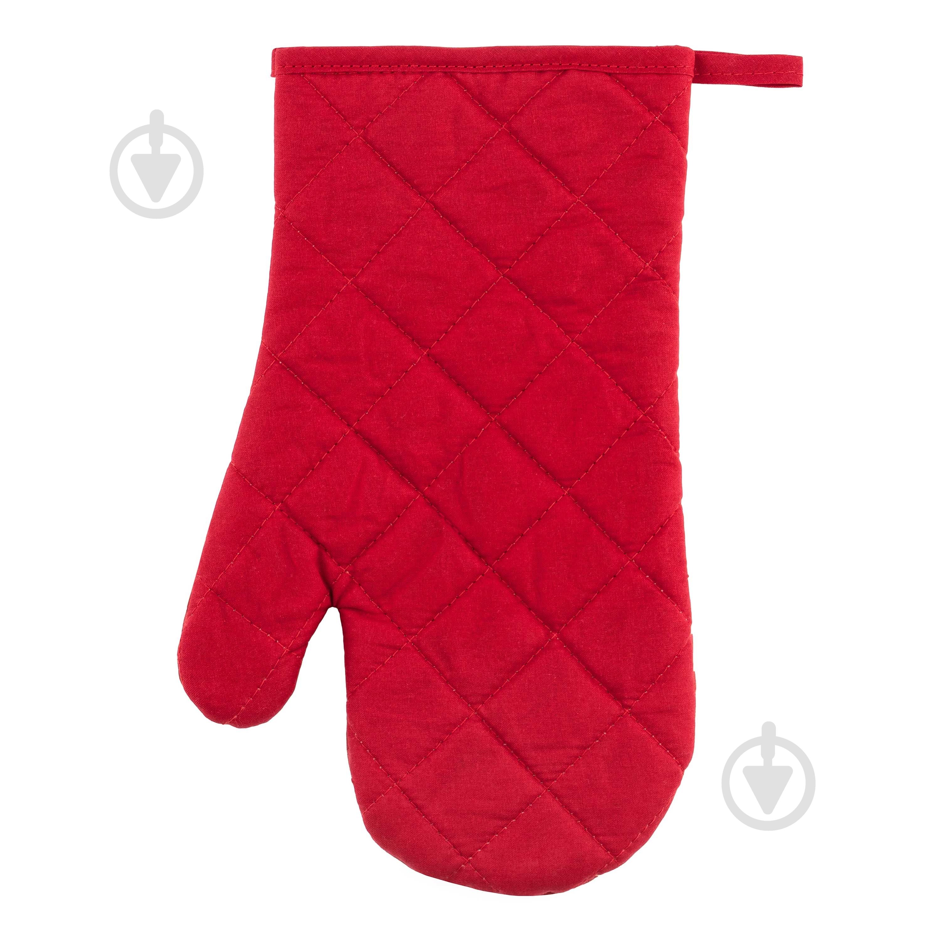 Варежка-прихватка Christmas Gingerbread 18x30 см красный Ardesto - фото 2 Варежка-прихватка Christmas Gingerbread 18x30 см красный Ardesto - фото 2