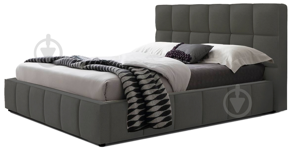 Кровать Green Sofa Техас-1 лагуна 9 180x200 см - фото 1