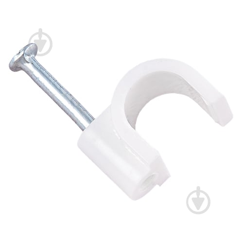 Скоба для круглого кабелю snapt 7 мм 20 шт. білий - фото 2 Скоба для круглого кабелю snapt 7 мм 20 шт. білий - фото 2