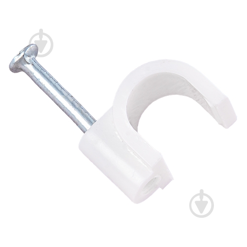 Скоба для круглого кабеля snapt 7 мм 100 шт. белый - фото 2 Скоба для круглого кабеля snapt 7 мм 100 шт. белый - фото 2