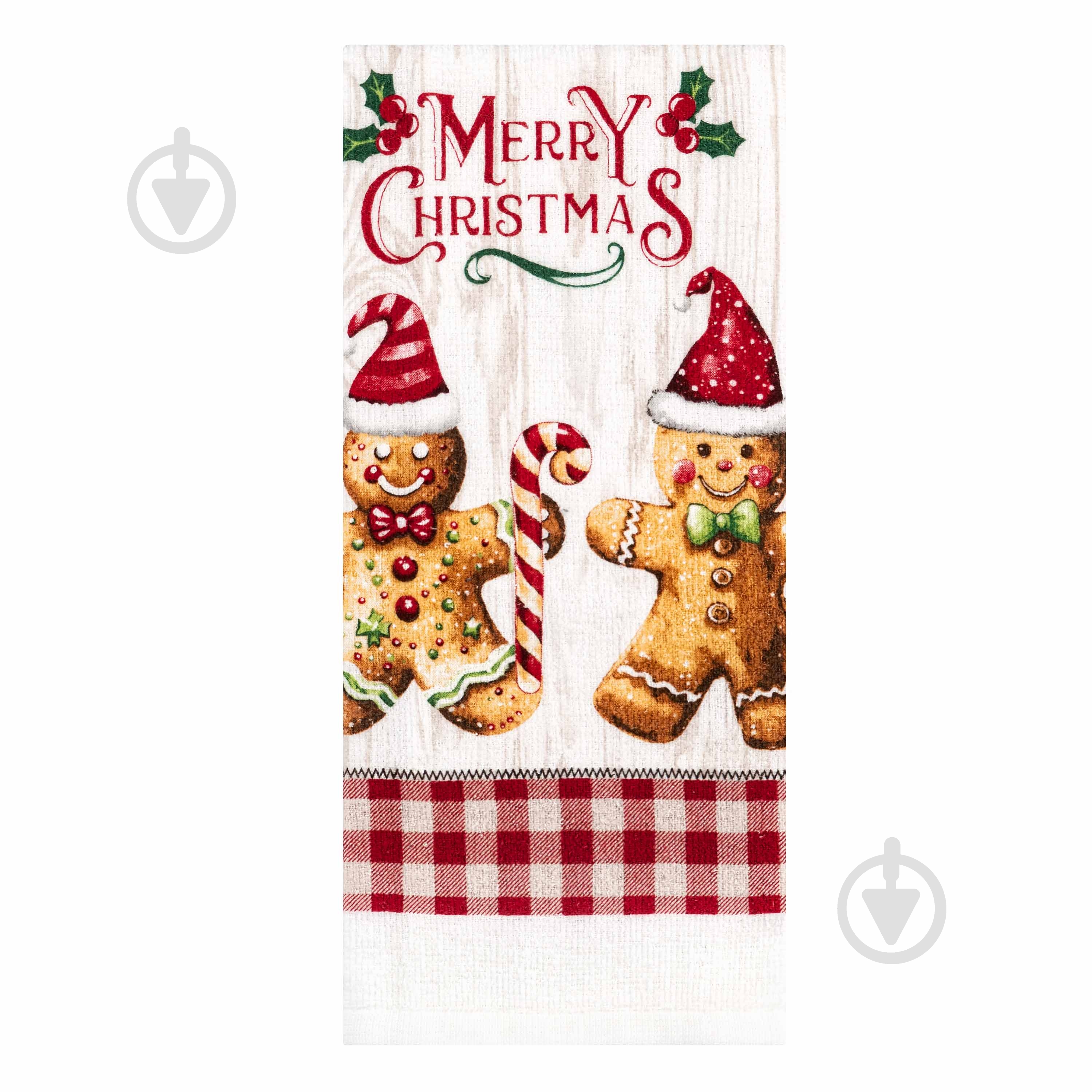 Набор полотенец кухонных Christmas Gingerbread 38x63 см Ardesto красный - фото 1 Набор полотенец кухонных Christmas Gingerbread 38x63 см Ardesto красный - фото 1