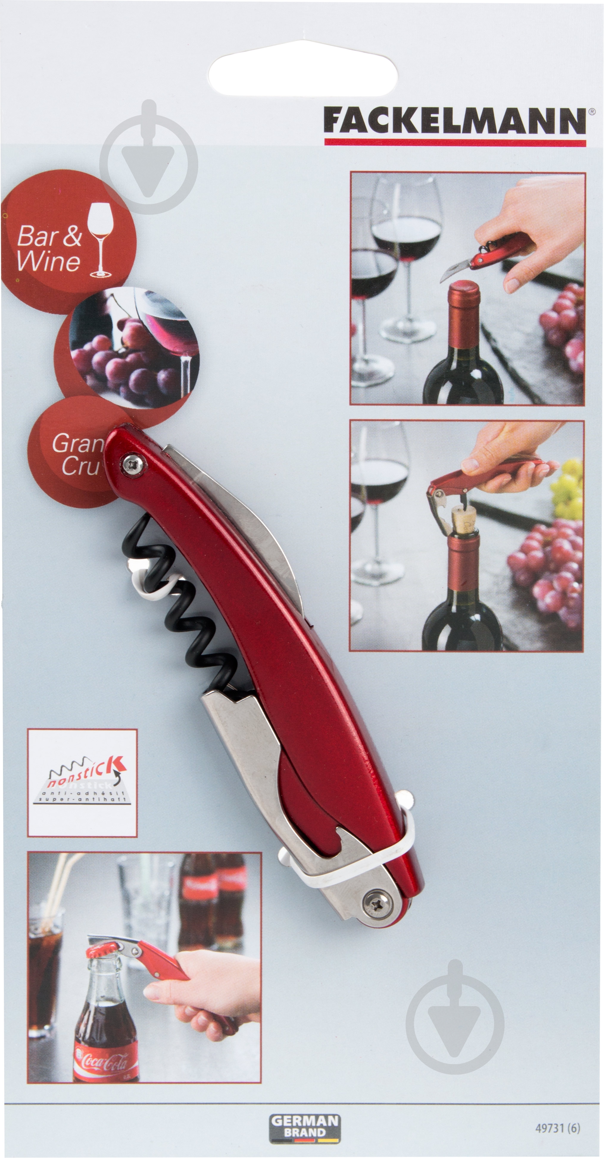 Штопор офіціанта Fackelmann Grandcru 11 см 49731 - фото 5