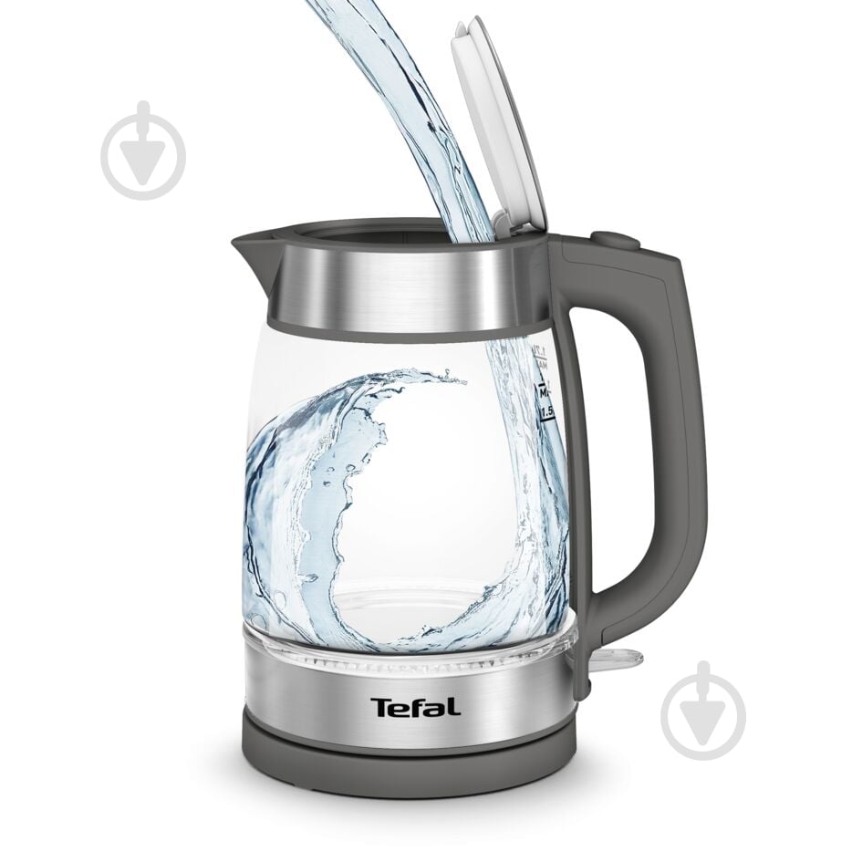 ВІТРИНА! Електрочайник Tefal Glass KI740B30 - фото 16