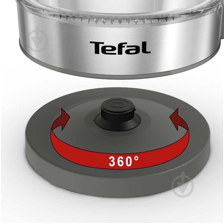 ВІТРИНА! Електрочайник Tefal Glass KI740B30 - фото 19