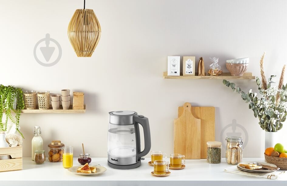 ВІТРИНА! Електрочайник Tefal Glass KI740B30 - фото 22
