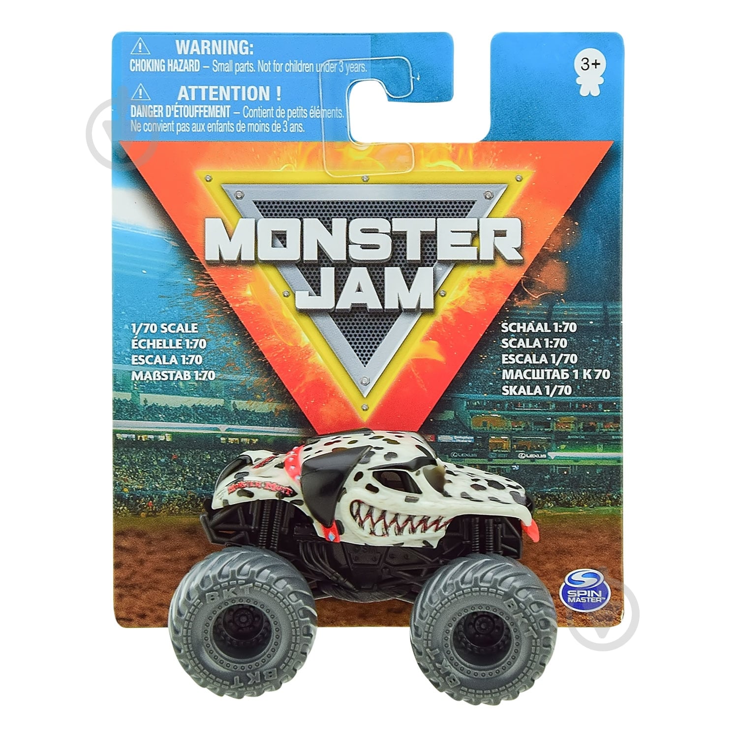 Машинка Spin Master Monster Jam в асортименті 1:70 6047123 - фото 5 Машинка Spin Master Monster Jam в асортименті 1:70 6047123 - фото 5