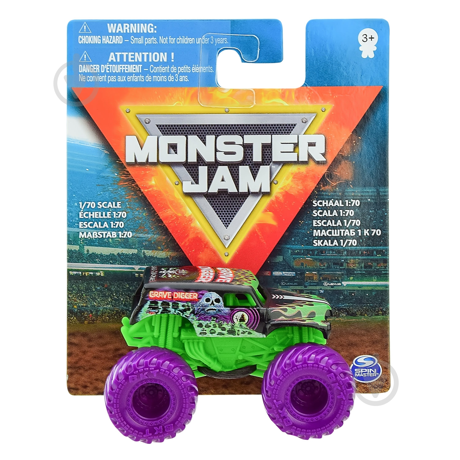 Машинка Spin Master Monster Jam в асортименті 1:70 6047123 - фото 2 Машинка Spin Master Monster Jam в асортименті 1:70 6047123 - фото 2