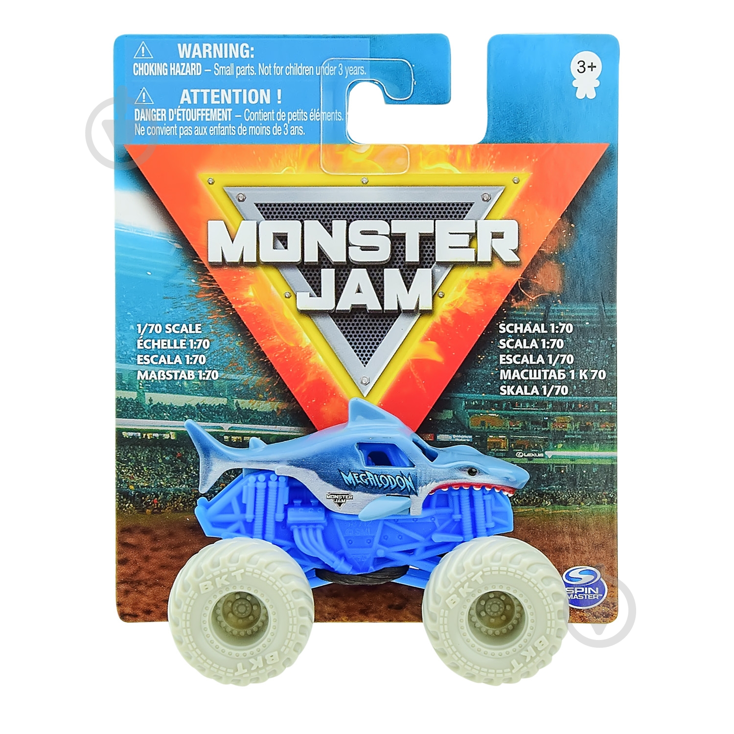 Машинка Spin Master Monster Jam в асортименті 1:70 6047123 - фото 4 Машинка Spin Master Monster Jam в асортименті 1:70 6047123 - фото 4