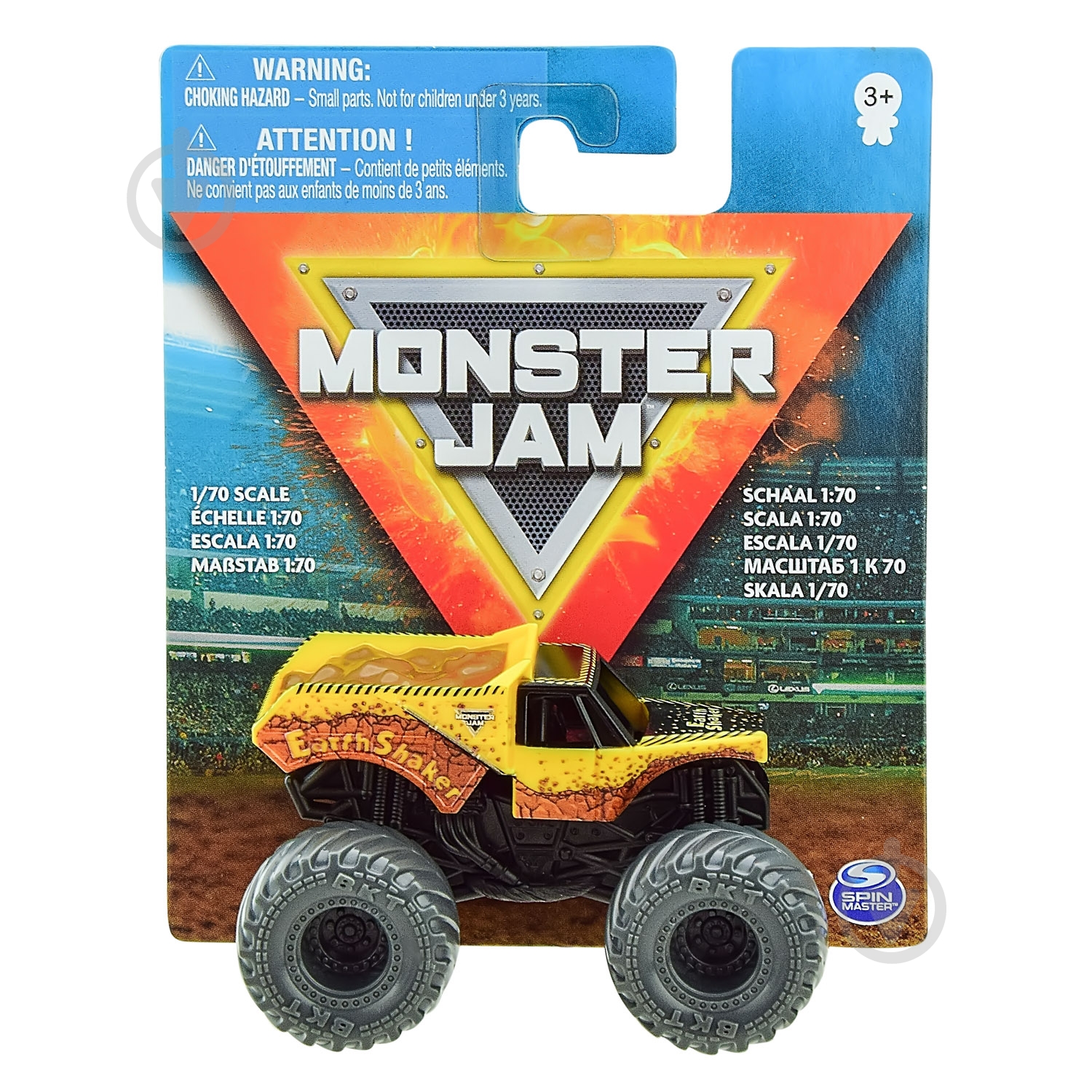 Машинка Spin Master Monster Jam в асортименті 1:70 6047123 - фото 3 Машинка Spin Master Monster Jam в асортименті 1:70 6047123 - фото 3