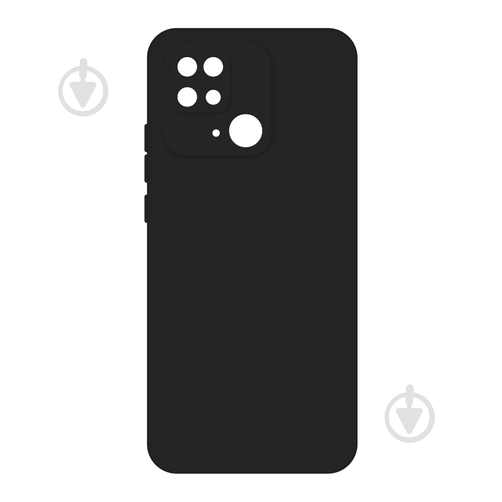 Чехол Intaleo SoftShell черный для Xiaomi Redmi 10C - фото 1