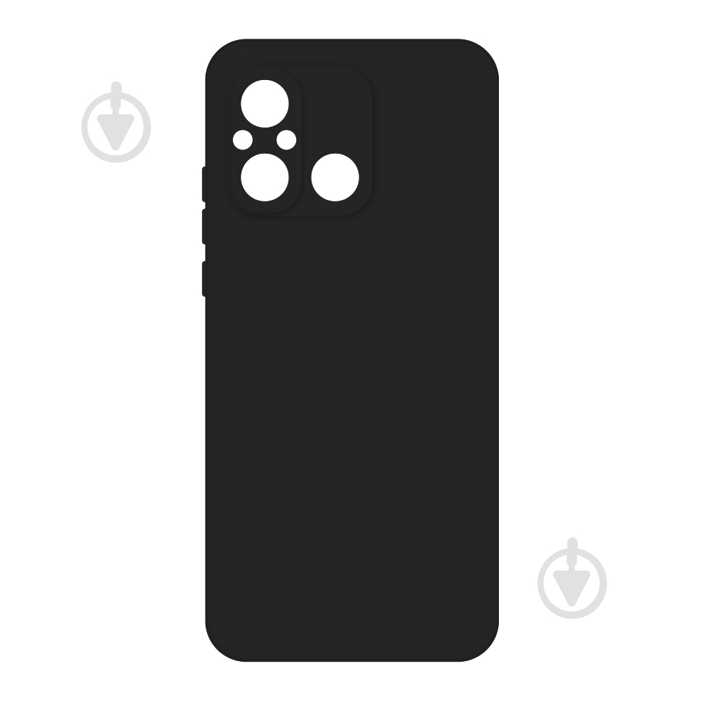 Чохол Intaleo SoftShell чорний для Xiaomi Redmi 12C - фото 1