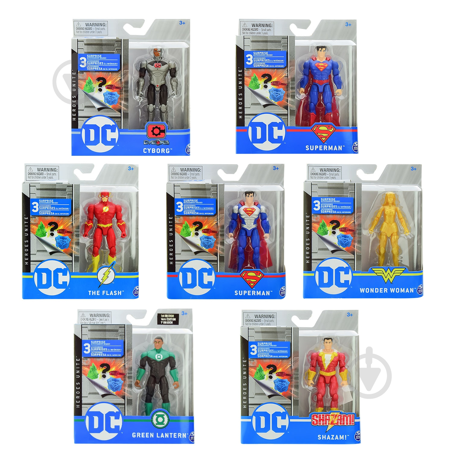 Фігурка Spin Master DC 10 см в асортименті 6056331 - фото 1