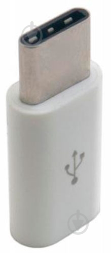 Адаптер EXTRADIGITAL micro USB to USB Type C белый (KBU1672) - фото 1