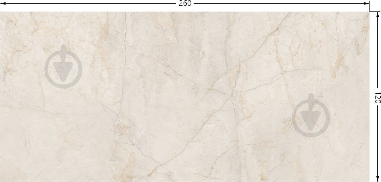 Плитка Cifre Egeo Ivory Pulido 120x260 см - фото 6