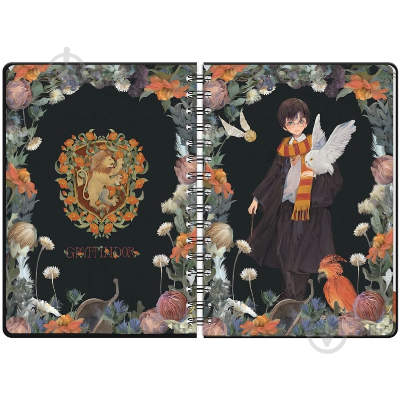 Ежедневник на спирали Harry Potter твердая обкладинка HP23-438 - фото 5 Ежедневник на спирали Harry Potter твердая обкладинка HP23-438 - фото 5
