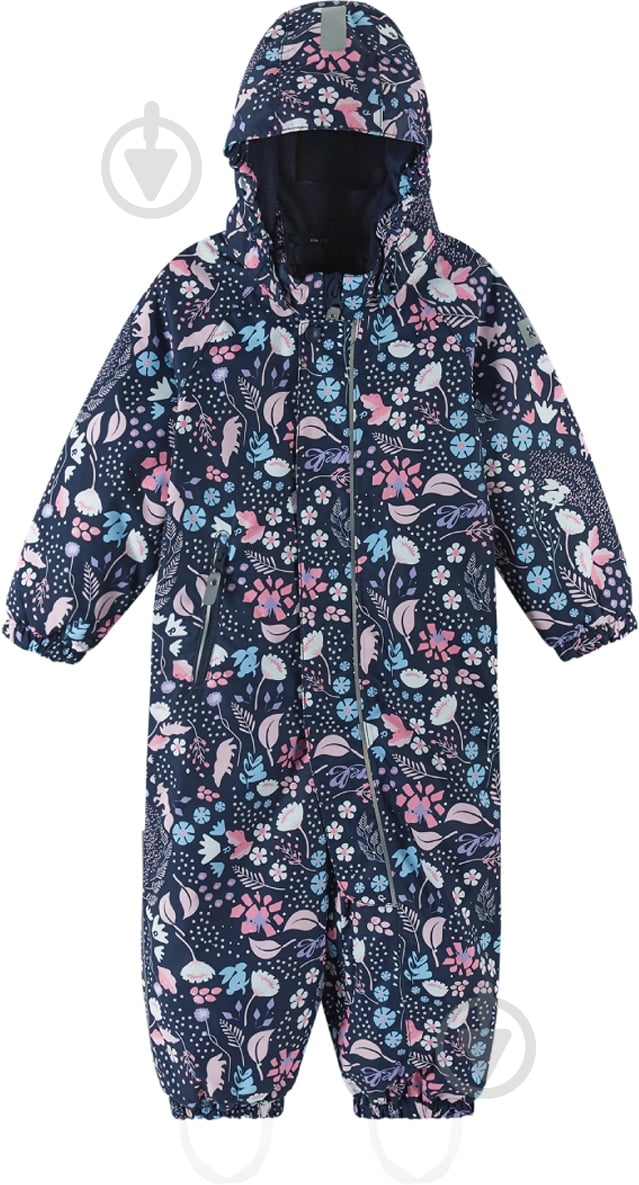 Комбінезон для дівчаток Reima Puhuri р.80 темно-синій 5100116B-6982 - фото 3 Комбінезон для дівчаток Reima Puhuri р.80 темно-синій 5100116B-6982 - фото 3