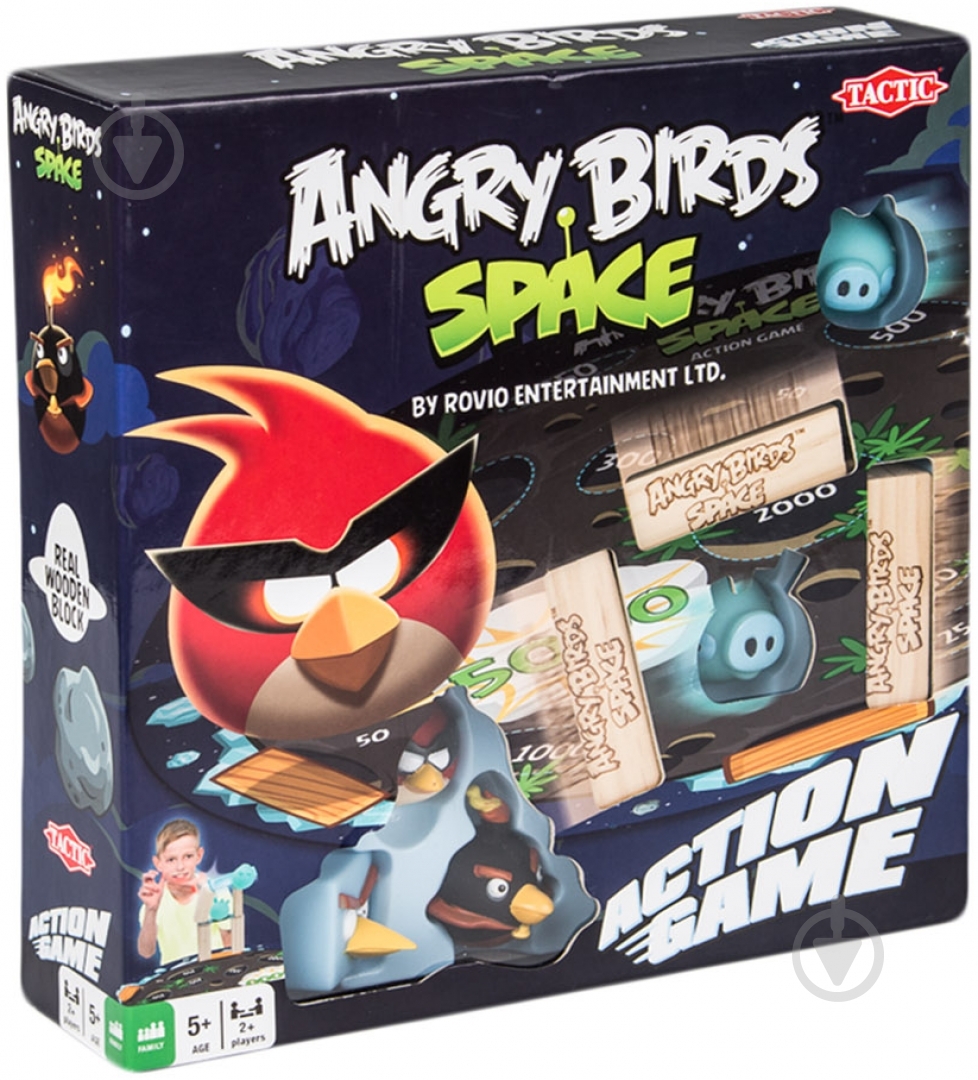 Игра настольная Tactic Angry Birds Spase 40964 - фото 1 Игра настольная Tactic Angry Birds Spase 40964 - фото 1
