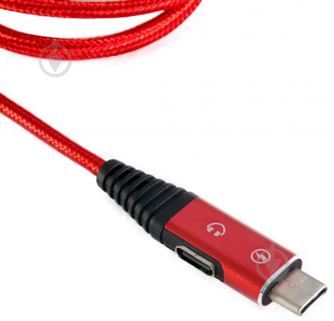 Кабель EXTRADIGITAL USB A - Type C 1 м red (KBU1773) - фото 2
