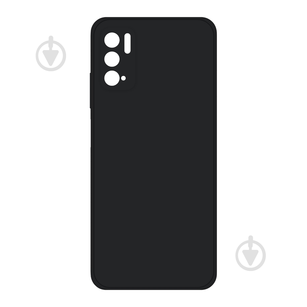 Чехол Intaleo SoftShell черный для Xiaomi Redmi Note 10 5G - фото 1