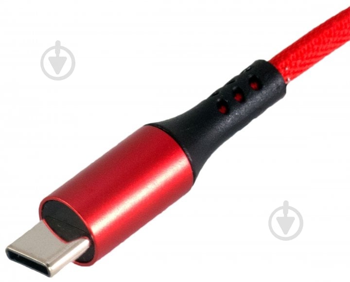 Адаптер EXTRADIGITAL USB — Type-C — Lightning — Micro USB 0,12 м black/red (KBU1759) - фото 3 Адаптер EXTRADIGITAL USB — Type-C — Lightning — Micro USB 0,12 м black/red (KBU1759) - фото 3