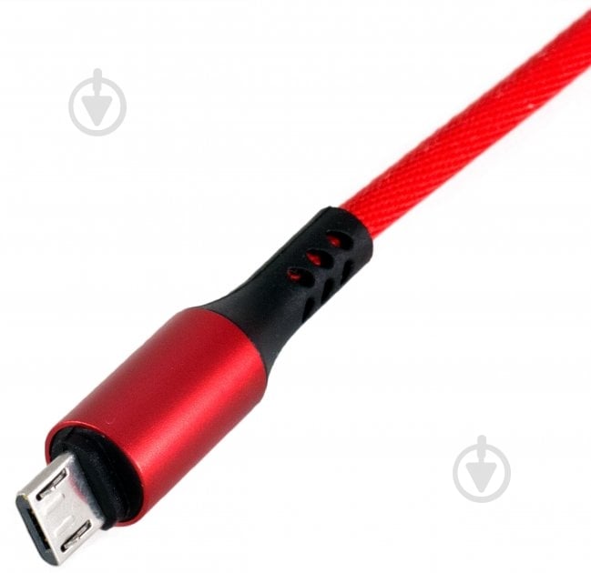 Адаптер EXTRADIGITAL USB — Type-C — Lightning — Micro USB 0,12 м black/red (KBU1759) - фото 4 Адаптер EXTRADIGITAL USB — Type-C — Lightning — Micro USB 0,12 м black/red (KBU1759) - фото 4