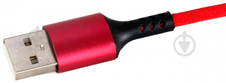 Адаптер EXTRADIGITAL USB — Type-C — Lightning — Micro USB 0,12 м black/red (KBU1759) - фото 5 Адаптер EXTRADIGITAL USB — Type-C — Lightning — Micro USB 0,12 м black/red (KBU1759) - фото 5