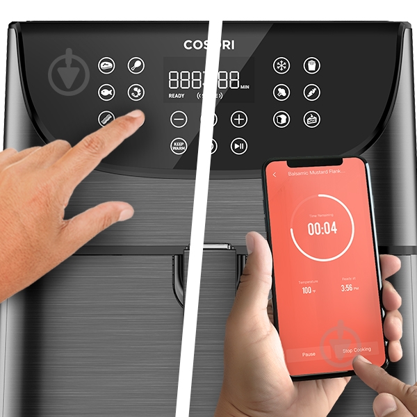 Мультипечь Cosori Smart CS158-AF-RXB (KAAPAFCSSEU0017) - фото 12