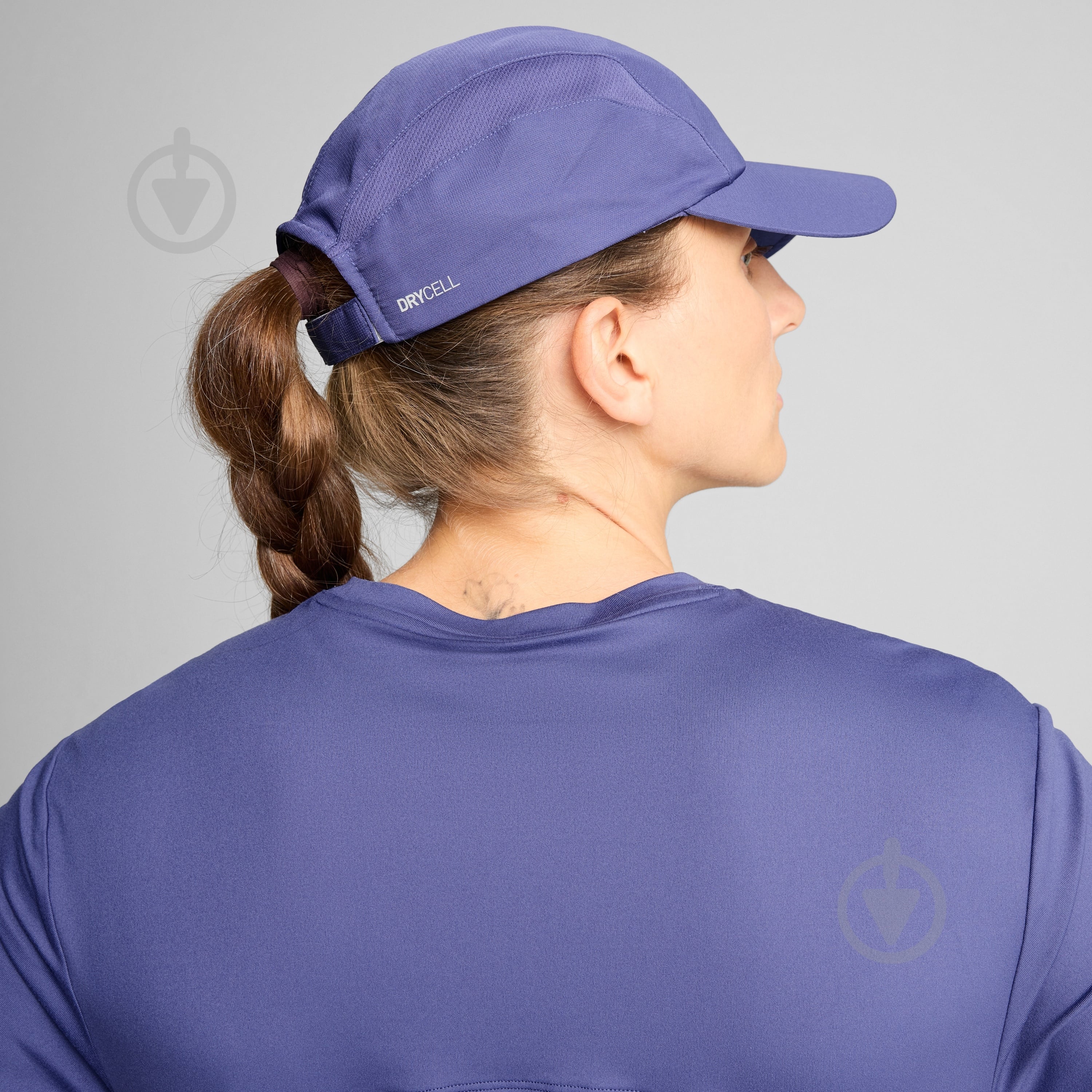 Кепка Puma QUICK DRY TRAINING 4 Panel Cap 02616602 os фиолетовый - фото 4