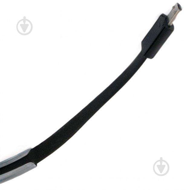 Кабель EXTRADIGITAL Micro USB to USB - браслет 0,2 м black (KBU1783) - фото 5